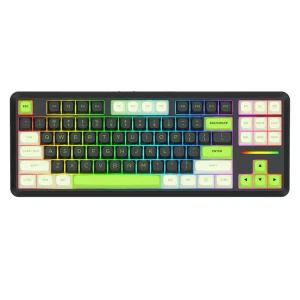 کیبورد بی سیم مکانیکال گیمینگ ردراگون مدل WILDSLASH K734 BWG PRO